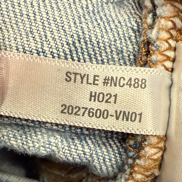 MADEWELL “The Perfect Vintage Straight” Jeans Size 28T Blue Denim High Rise - Picture 8 of 8